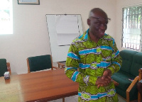 Director of Agric in charge of extension services of the Shai Osudoku Dept. of Agric, Mr. Jonathan N