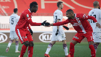 Ghanaian duo Kevin-Prince Boateng and Mario Balotelli Barwuah