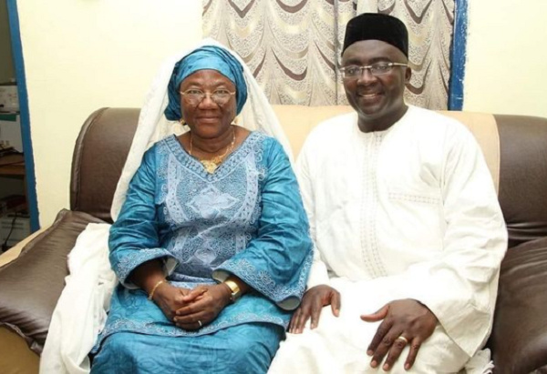 Hajia Mariama Bawumia and Vice President, Dr Mahamudu Bawumia