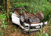 The car that was involved in the accident