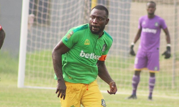 Aduana Stars FC captained, Emmanuel Akuoko