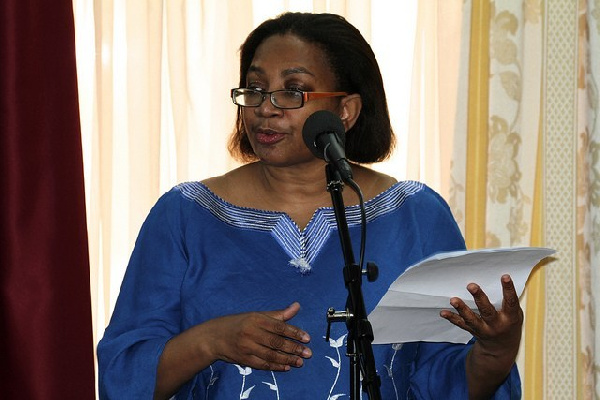 Programs Director of GII, Mrs Mary Awelana Addah