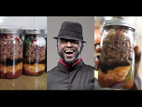 Reggie Rockstone is the' inventor' of 'Jar waakye'