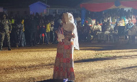 Samira Bawumia addressing over 500 Fulbe community members