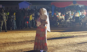 Samira Bawumia addressing over 500 Fulbe community members