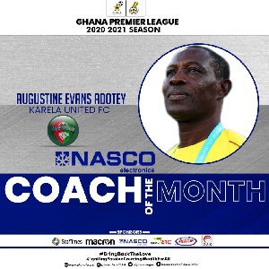 Karela United coach, Evans Adotey