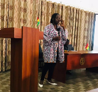 Head of Communications Studies Department at the University of Ghana, Dr. Abena Yeboah-Banin