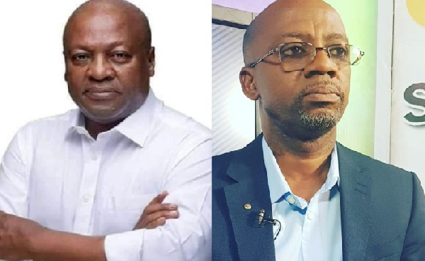 John Dramani Mahama and Rex Omar