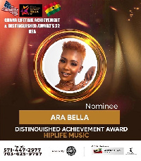 Ara Bella nominated Ghana Lifetime Achievement & Distinguished Awards 2022