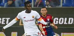 Afena Gyan has made his AS Roma debut