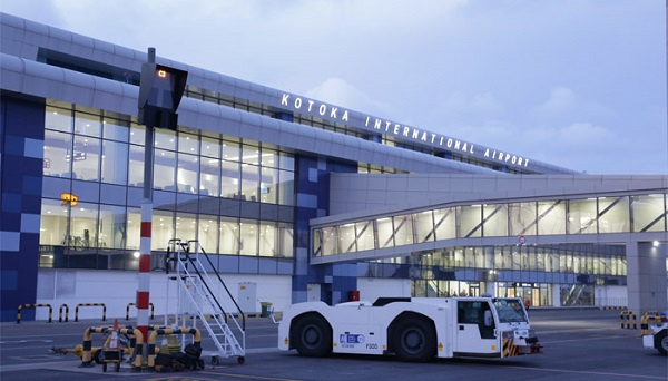 Ghana's main airport, Kotoka International Airport [Terminal 3]