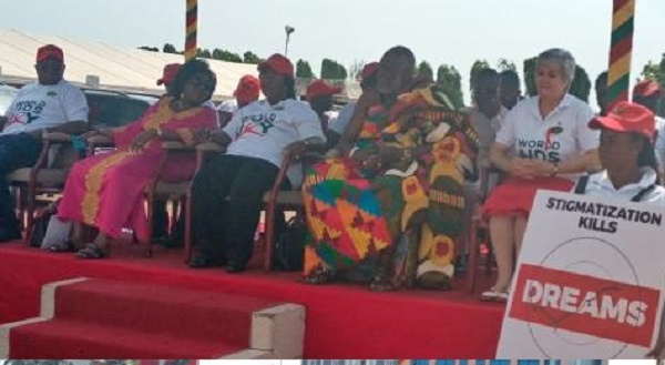 The US Ambassador was among the guest at the commemoration of the '2019 World AIDS Day' in Accra