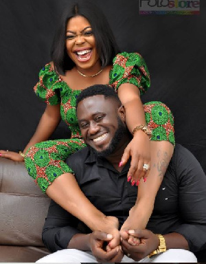 Afia Schwarzenegger and her husband