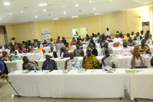 Some participants of the sensitisation forum