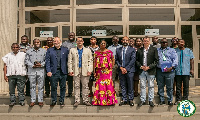 Paris delegation in Accra