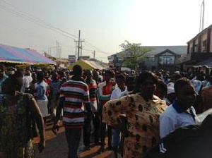 Voters @ Polling Center