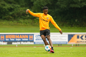 Ghanaian defender Michael Akoto