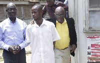 Charles Antwi en route to a Psychiatric hospital