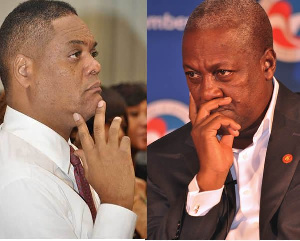 Ivor Greenstreet and President Mahama