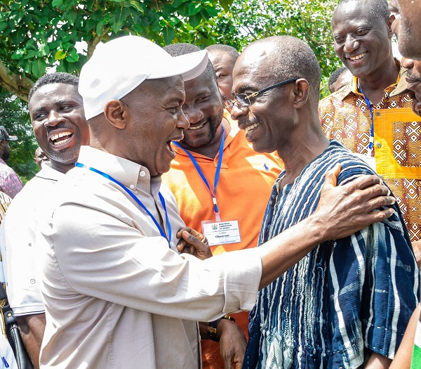 Johnson Asiedu Nketia and Stephen Ntim