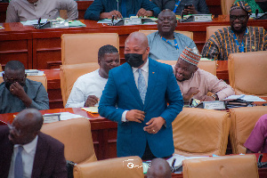 Samuel Okudzeto Ablakwa   Bald Parliament 