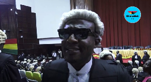 Carruthers Tetteh is a physically challenged law graduate