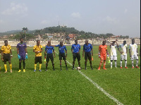 AshantiGold were held to a 2-2 draw by Bibiani Goldstars FC