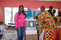 Annually, Ms Dwumah donates to institutions and communities as part of her birthday celebration