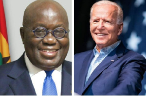 Akufo Addo And Biden