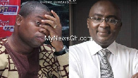 Franklin Cudjoe and Dr. Mahamadu Bawumia