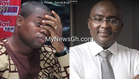 Franklin Cudjoe and Dr. Mahamadu Bawumia