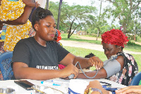 Some beneficiaries going through the screening