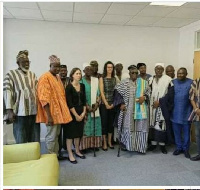 The Dagbon delegation at the British High Commission