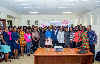 Participants in group photograph after the conference