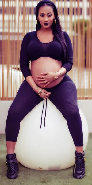 Hajia4real Baby Bump