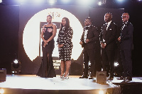 The Vivo Energy Ghana Team at the Awards Ceremony