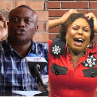 Lawyer Maurice Ampaw and Afia Schwarzenegger