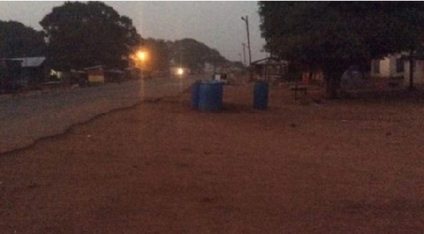 Bimbilla at 6:00pm during curfew.