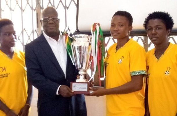 Hasaacas recently won the WAFU Zone ‘B’ Women’s Champions League tournament in Abidjan