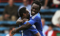 Former Chelsea midfielders, Mikel Obi and Micheal Essien