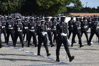 File Photo: Police marching