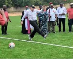 FIFA accredited turf at Mfantsipim SHS