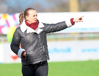 Black Queens head coach,  Nora Hauptle