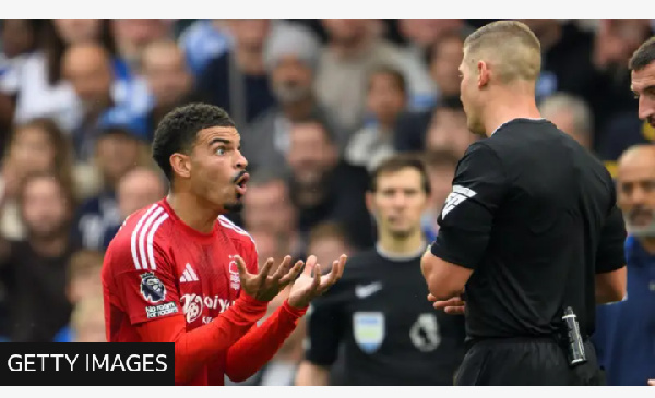 Morgan Gibbs-White's red card was the second of his career