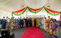 President Nana Addo Dankwa Akufo-Addo with members of the Council of State