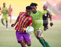 Daniel Afriyie Barnieh in action against Bechem United