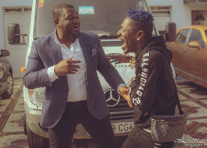 Dancehall artiste, Shatta Wale and Bulldog