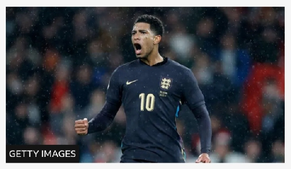 Bellingham scored an injury-time equaliser against Belgium at Wembley in March