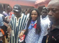 Mavis Nkansah Boadu [Middle], MP for Afigya Sekyere East Constituency