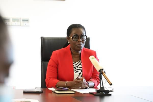 Ursula Owusu-Ekuful,  Minister of Communication and Digitalisation